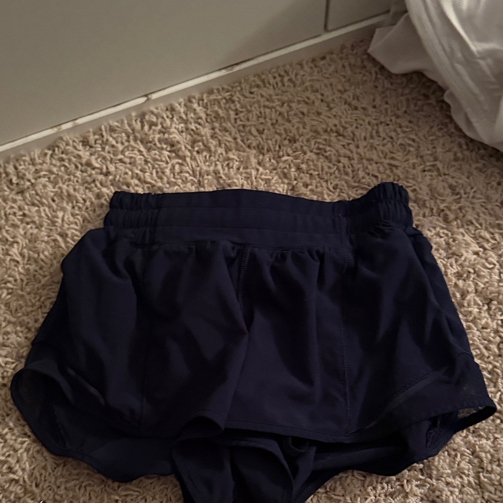 lululemon athletica Navy Athletic Shorts